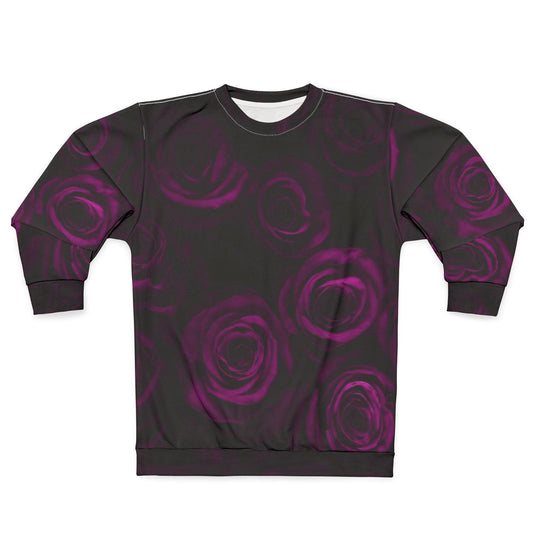 Purple Roses Sweatshirt