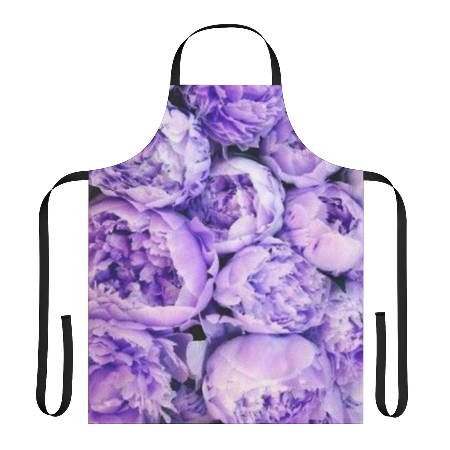 Purple Peony Apron