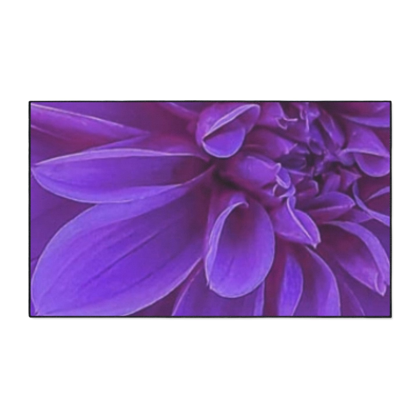 Purple Dahlia Heavy Duty Floor Mat