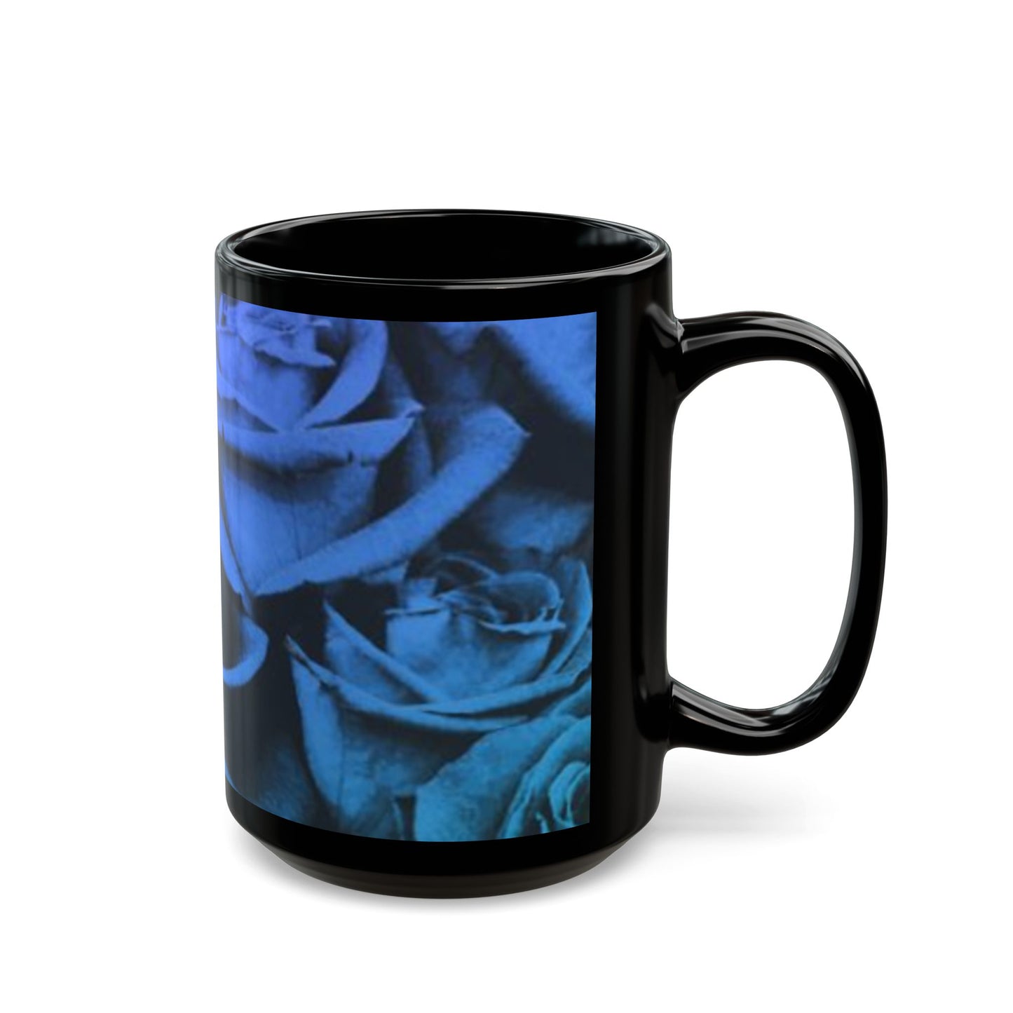 Blue Roses Mug