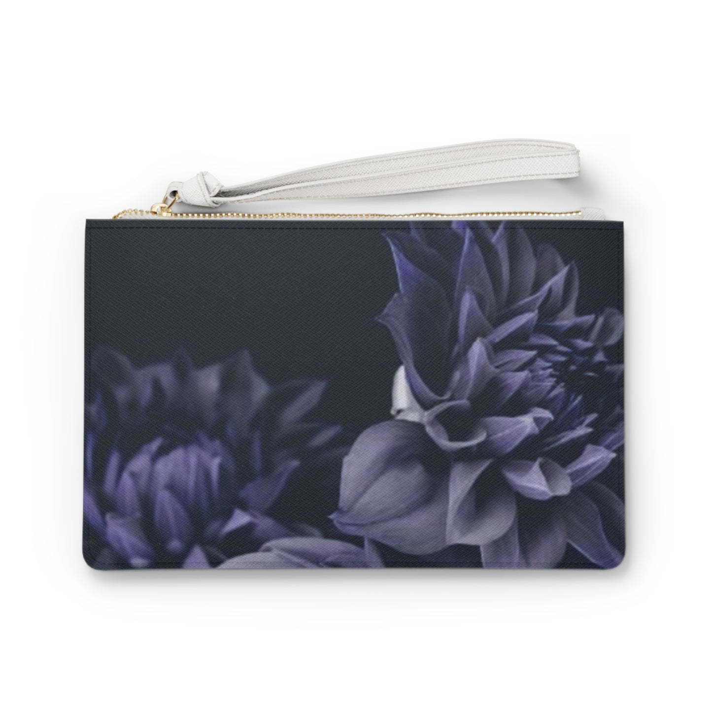 Blue Dahlia Clutch Bag