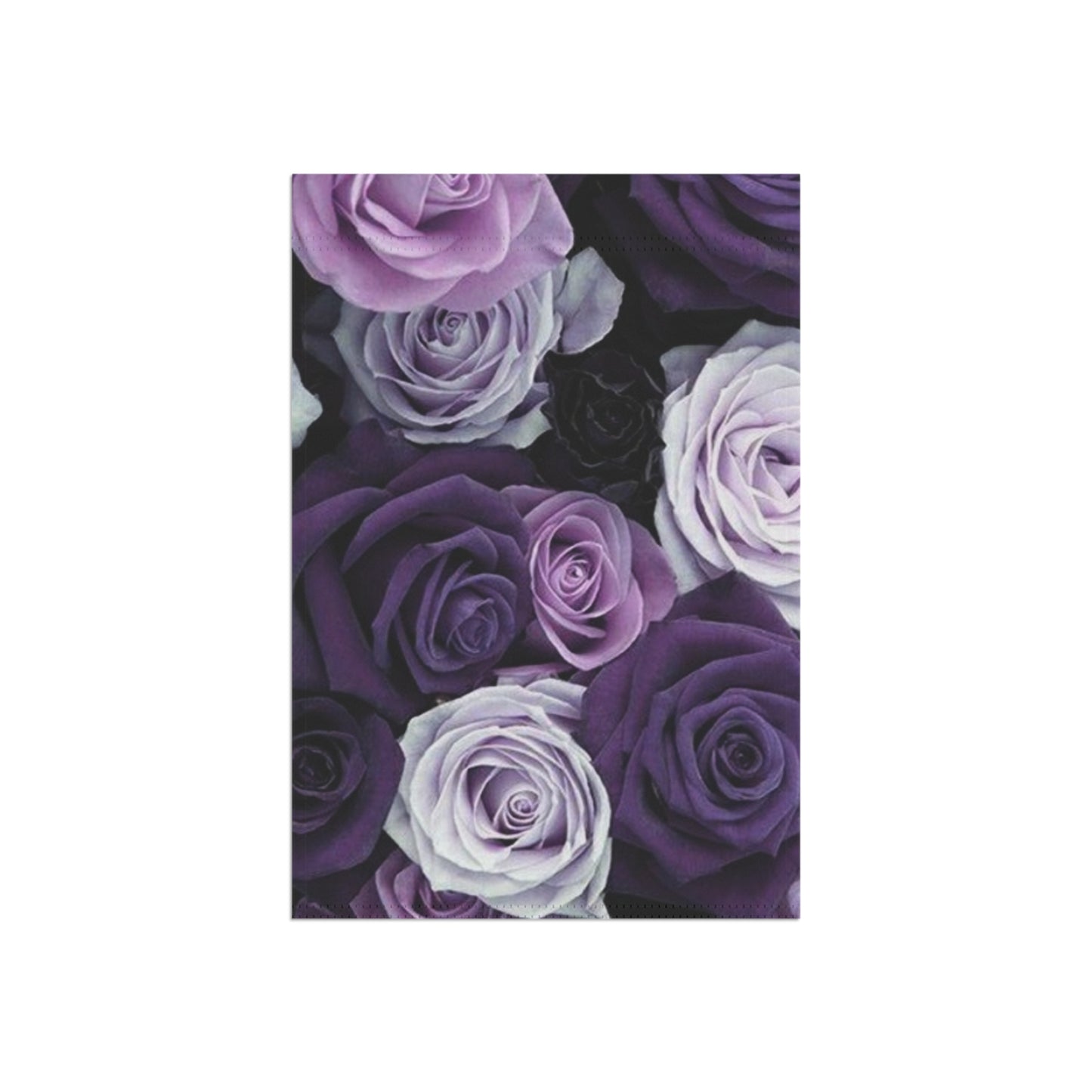 Purple Roses Garden & House Banner