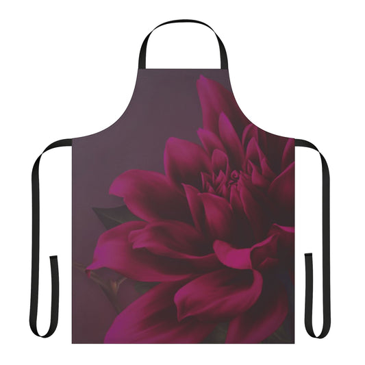 Magenta Dahlia Apron