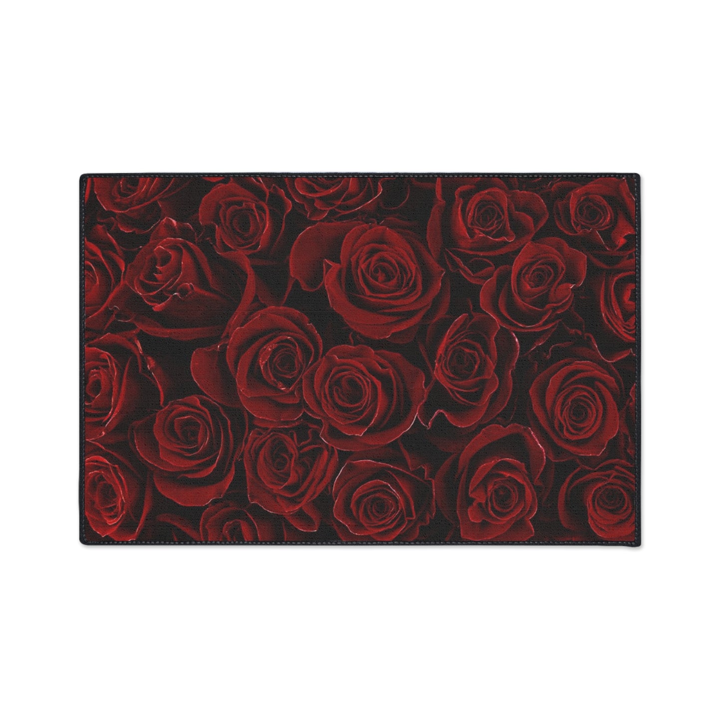 Red Roses Heavy Duty Floor Mat