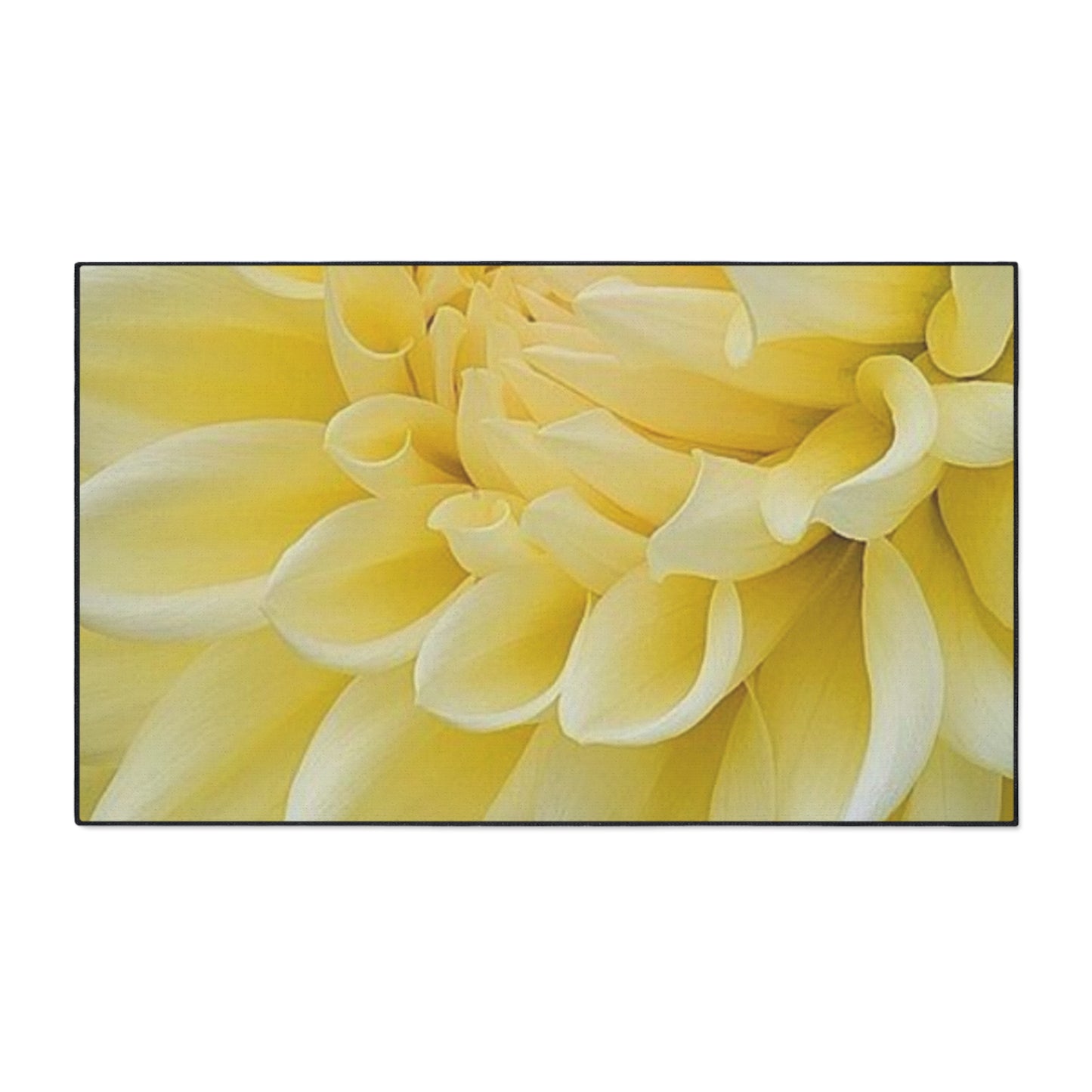 Yellow Dahlia Heavy Duty Floor Mat