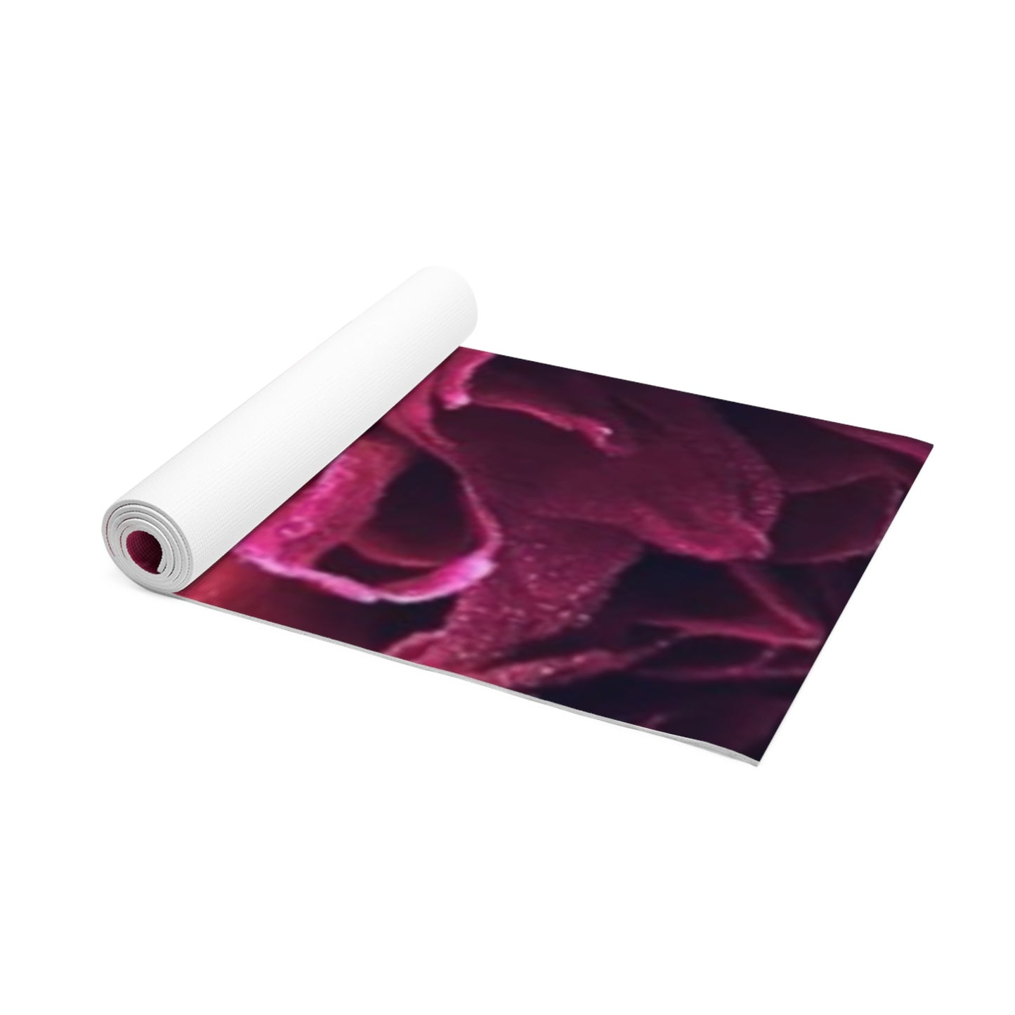 Magenta Dahlia Exercise Mat