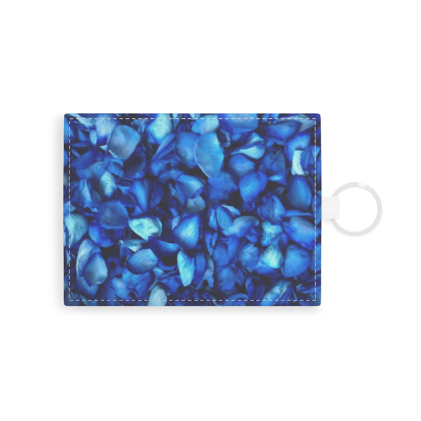 Blue Petals Card Holder