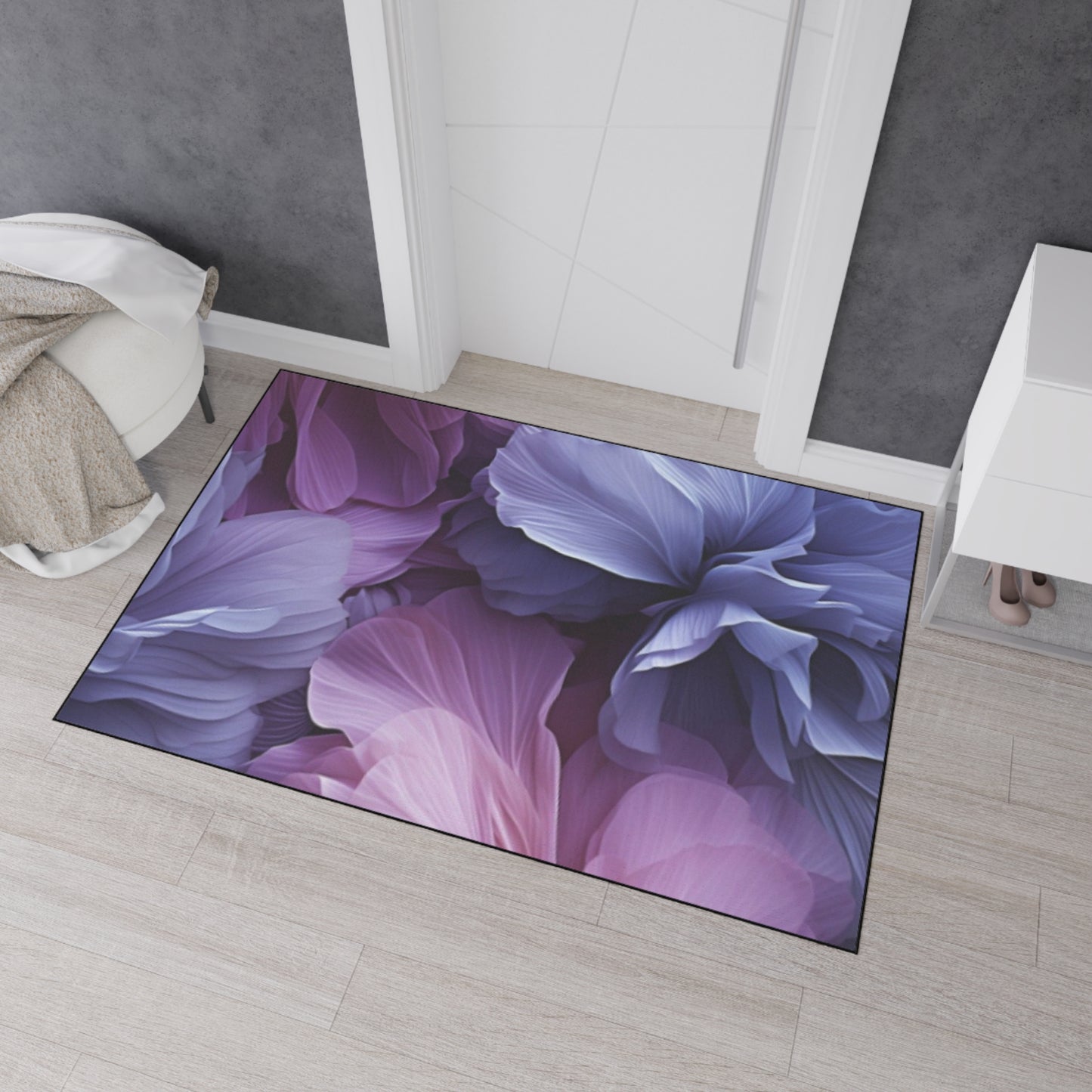 Floral Flow Heavy Duty Floor Mat