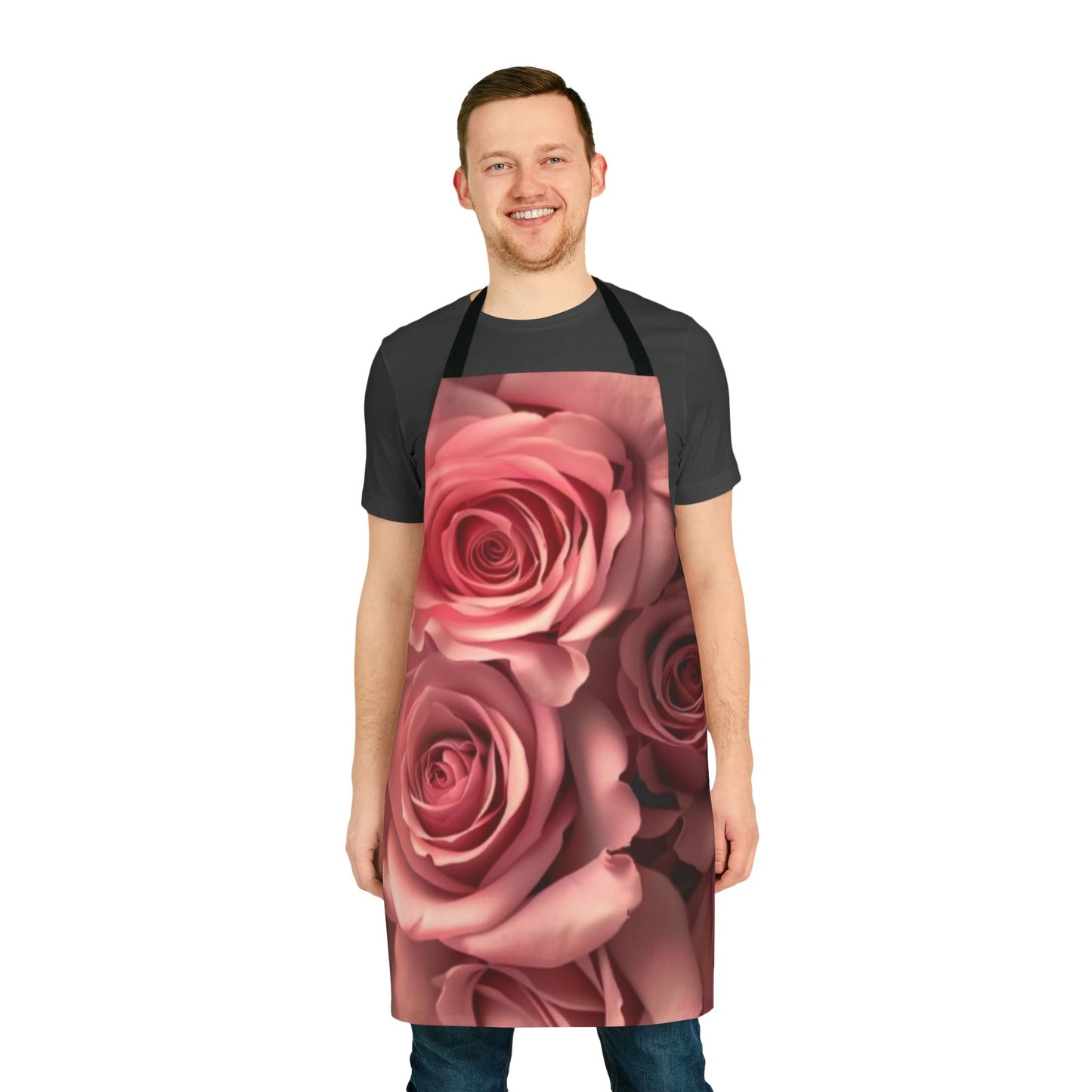 Pink Roses Apron