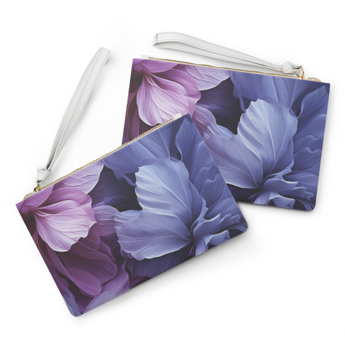 Floral Flow Clutch Bag