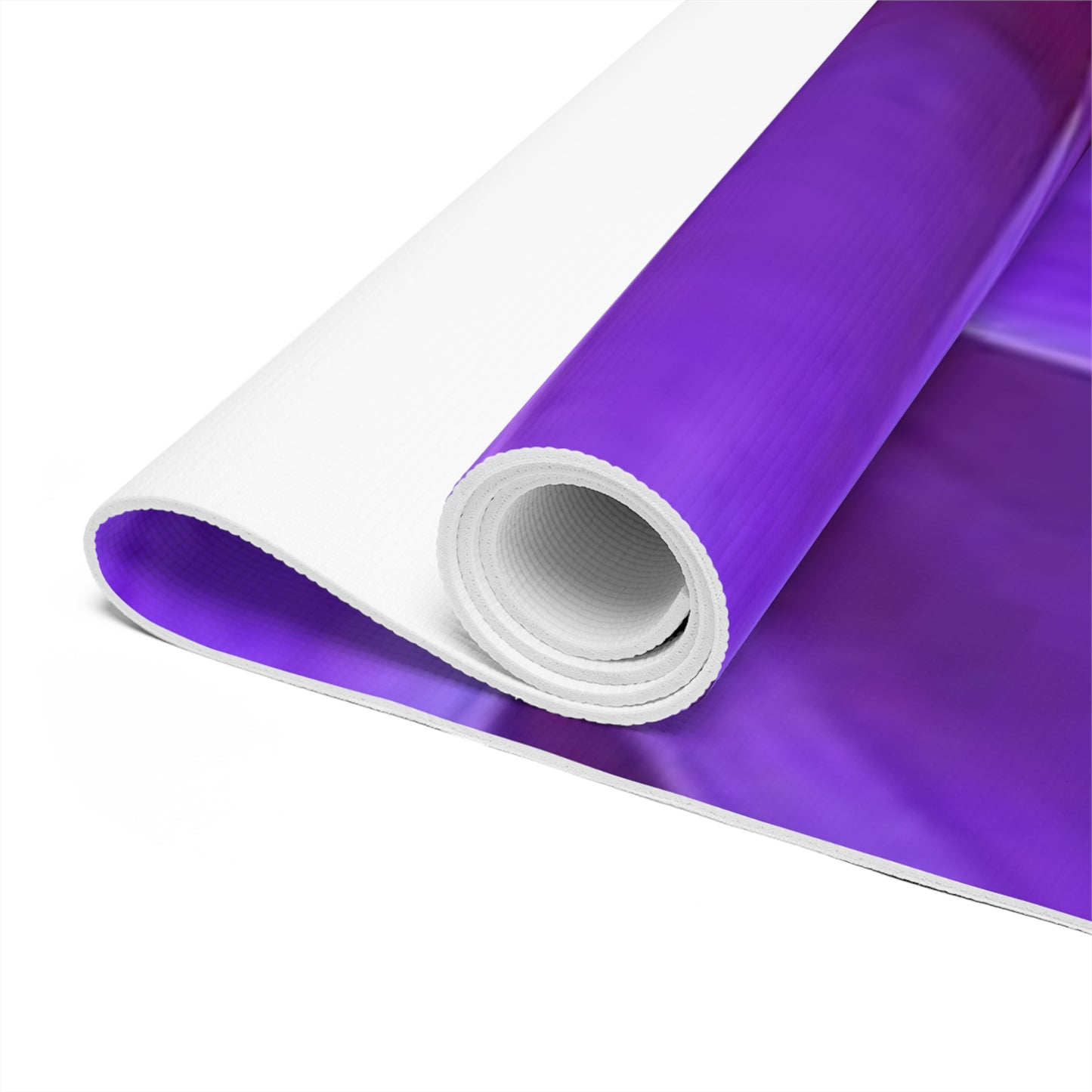 Purple Dahlia Exercise Mat