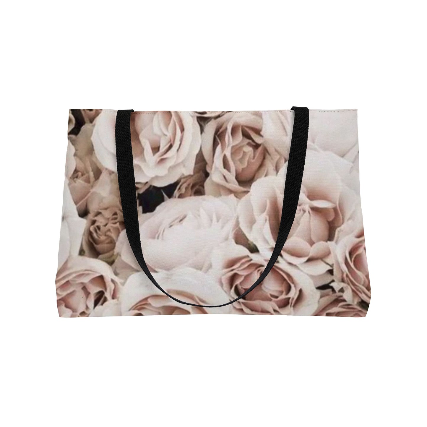 Light Pink Roses Rectangle Tote Bag