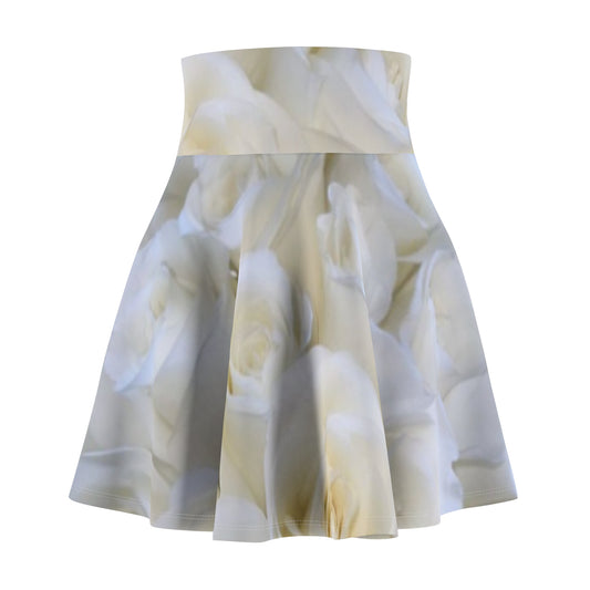 White Roses Skater Skirt