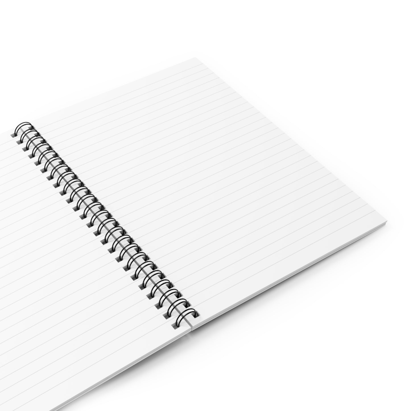 White Roses Spiral Notebook - Ruled Line