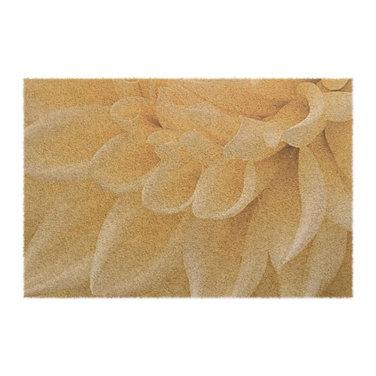 Yellow Dahlia Doormat