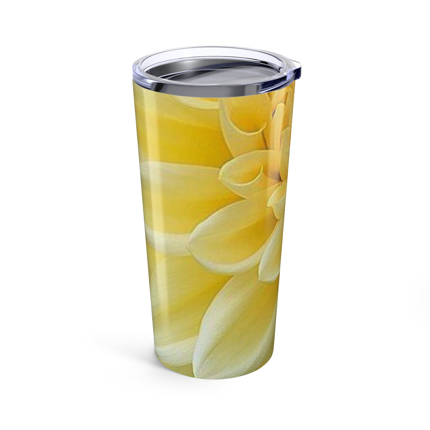 Yellow Dahlia Tumbler 20oz