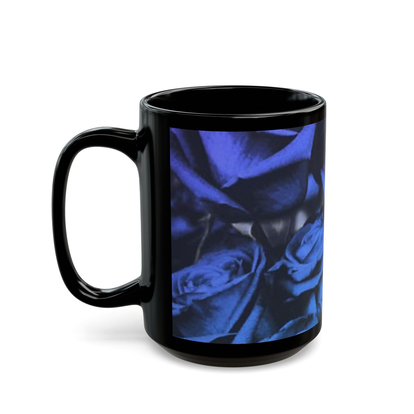 Blue Roses Mug