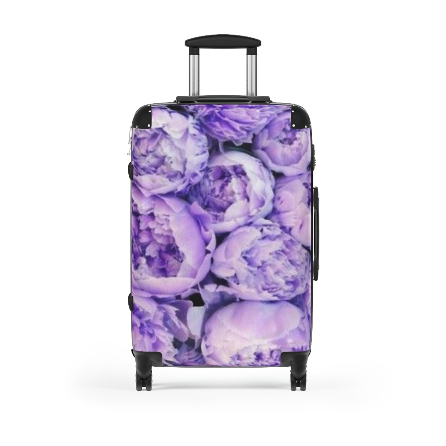 Purple Peony Suitcase