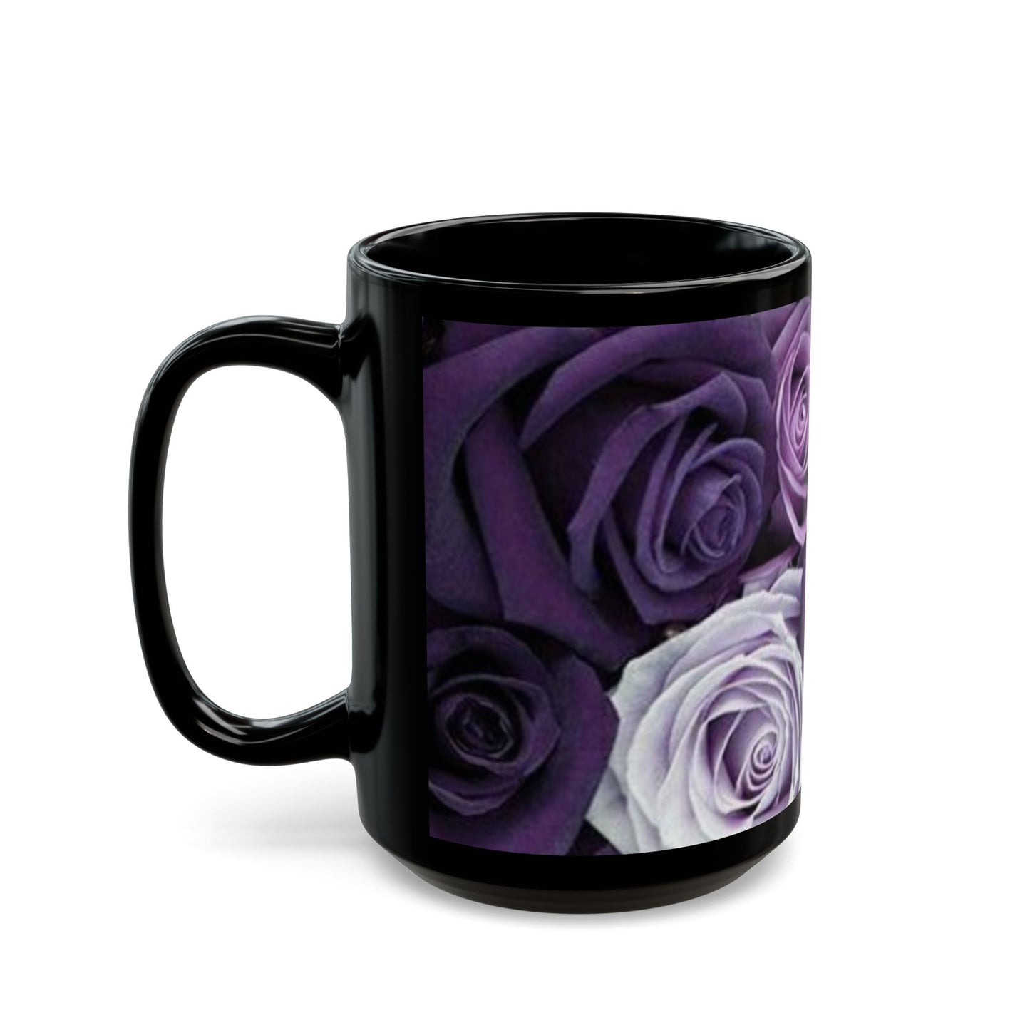 Purple Roses Mug