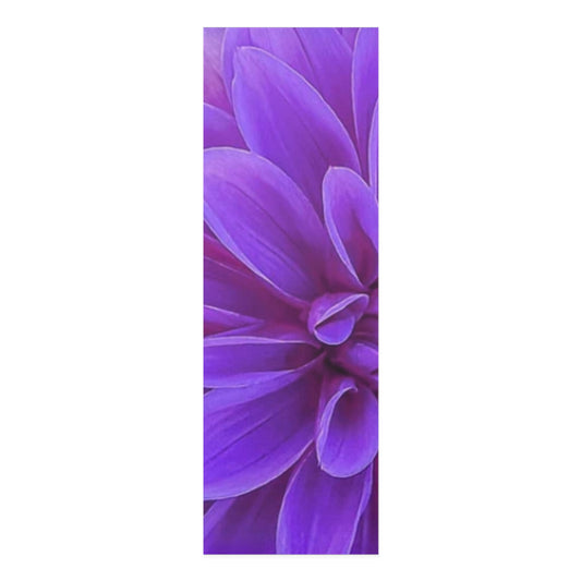 Purple Dahlia Exercise Mat