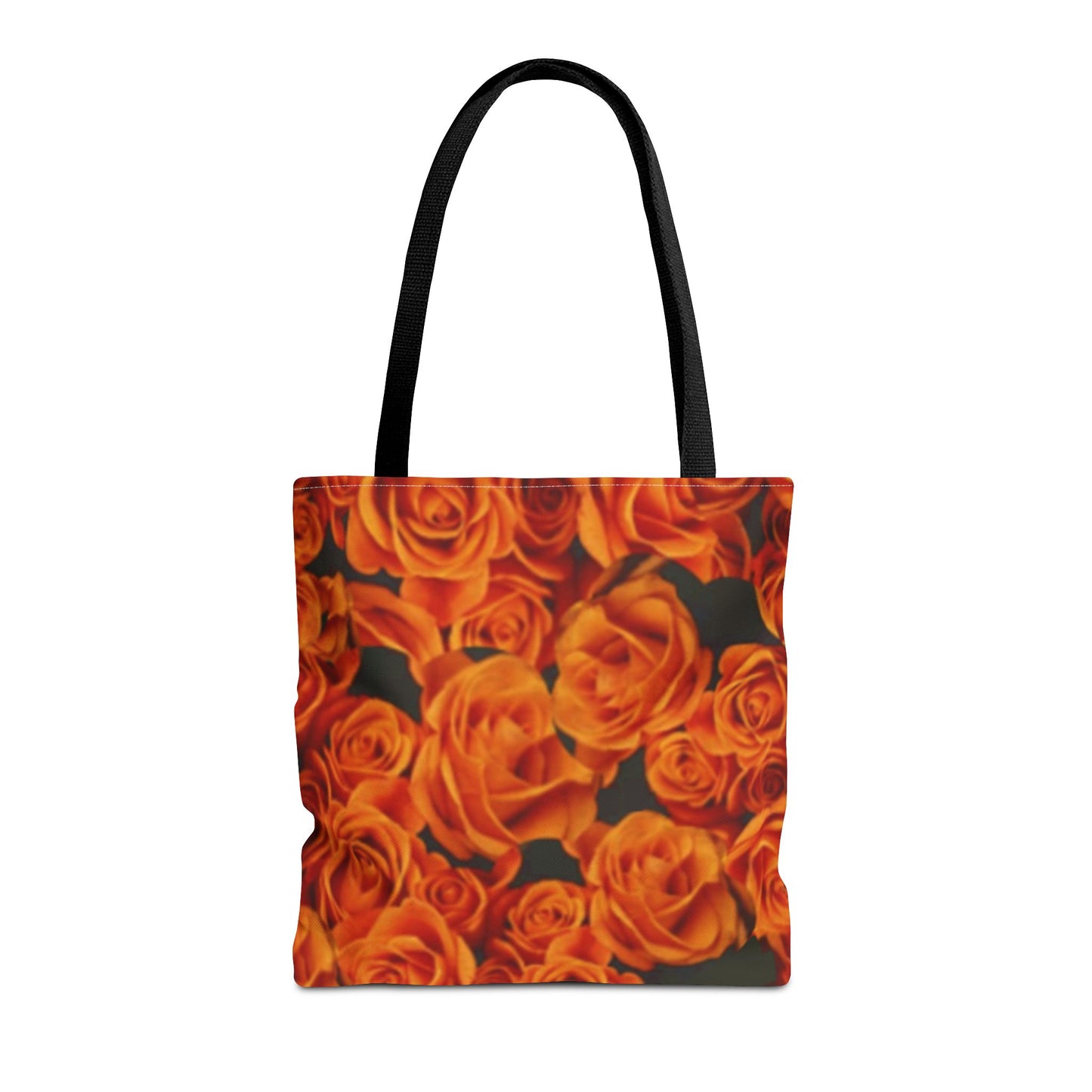 Orange Roses Square Tote Bag