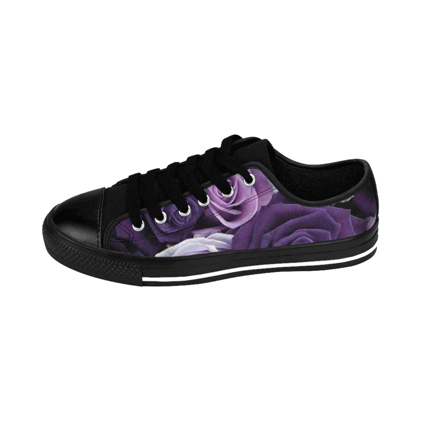 Purple Roses Sneakers