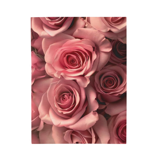 Pink Roses Blanket