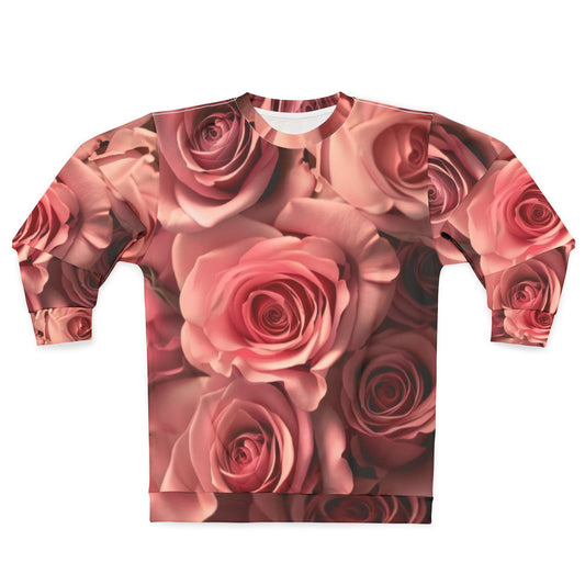 Pink Roses Sweatshirt