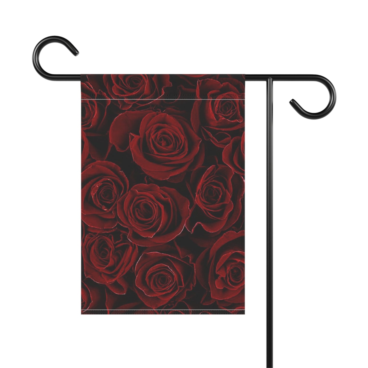 Red Roses Garden & House Banner