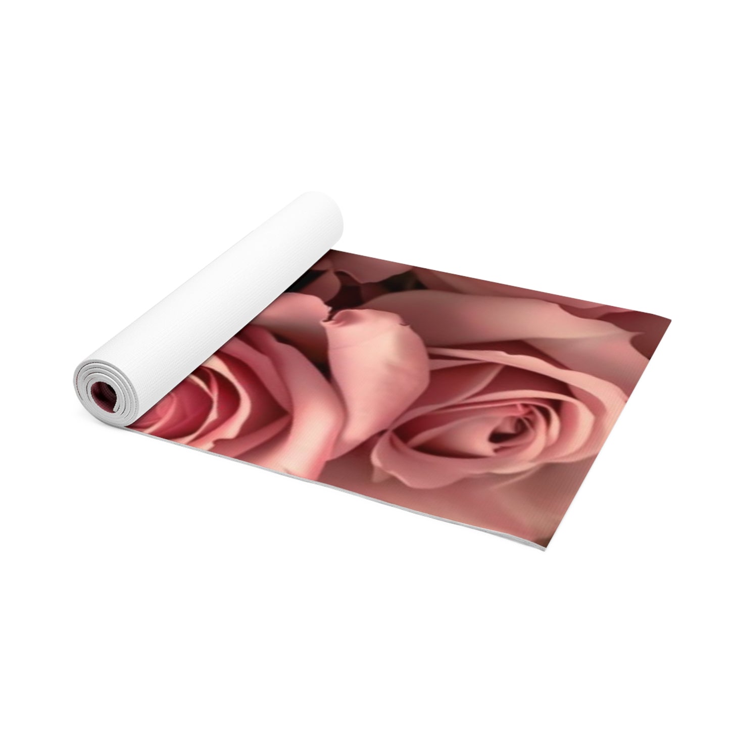 Pink Roses Exercise Mat