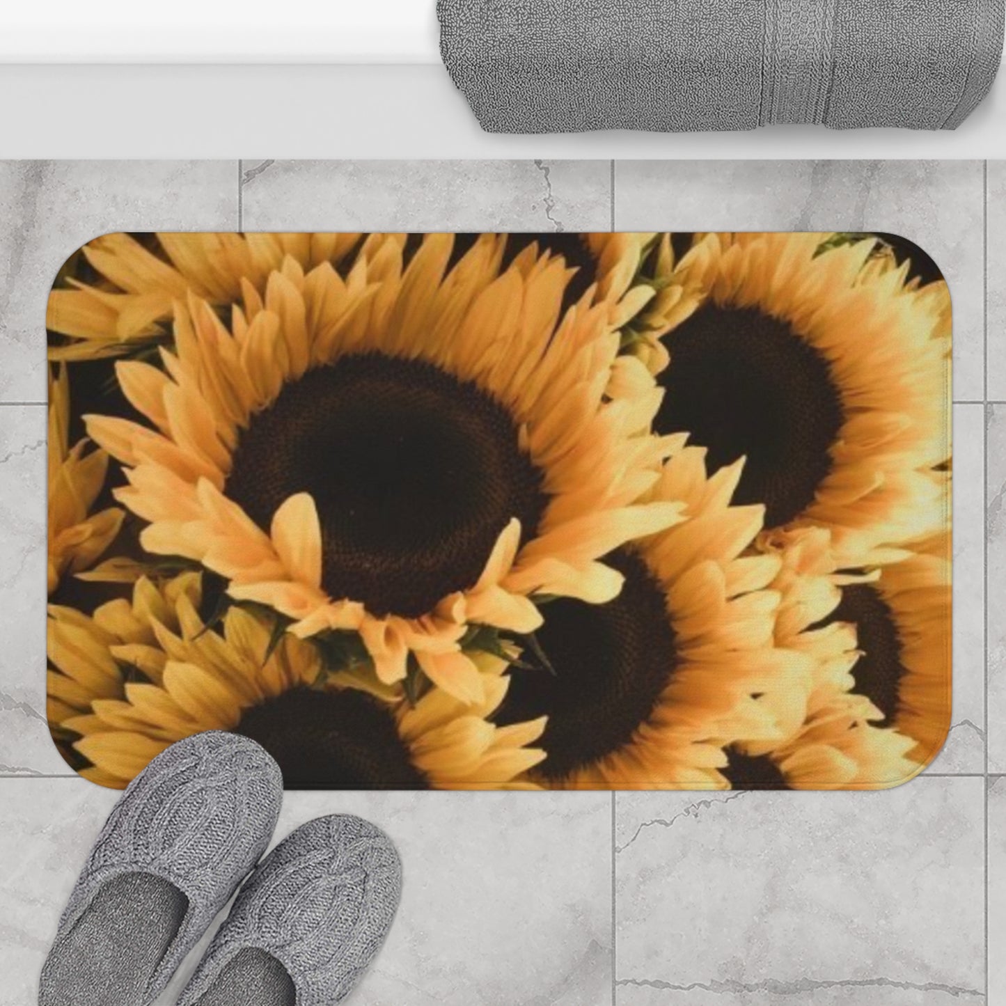 Sunflower Bath Mat