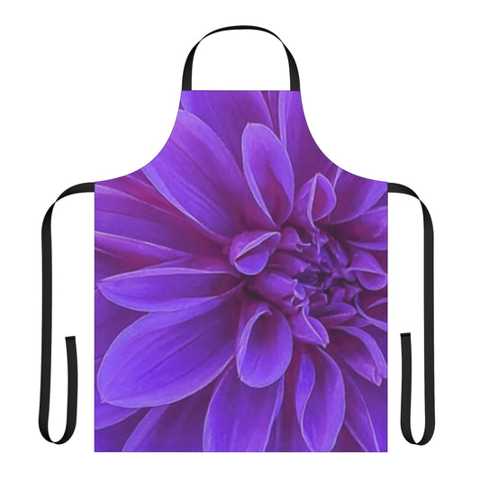 Purple Dahlia Apron