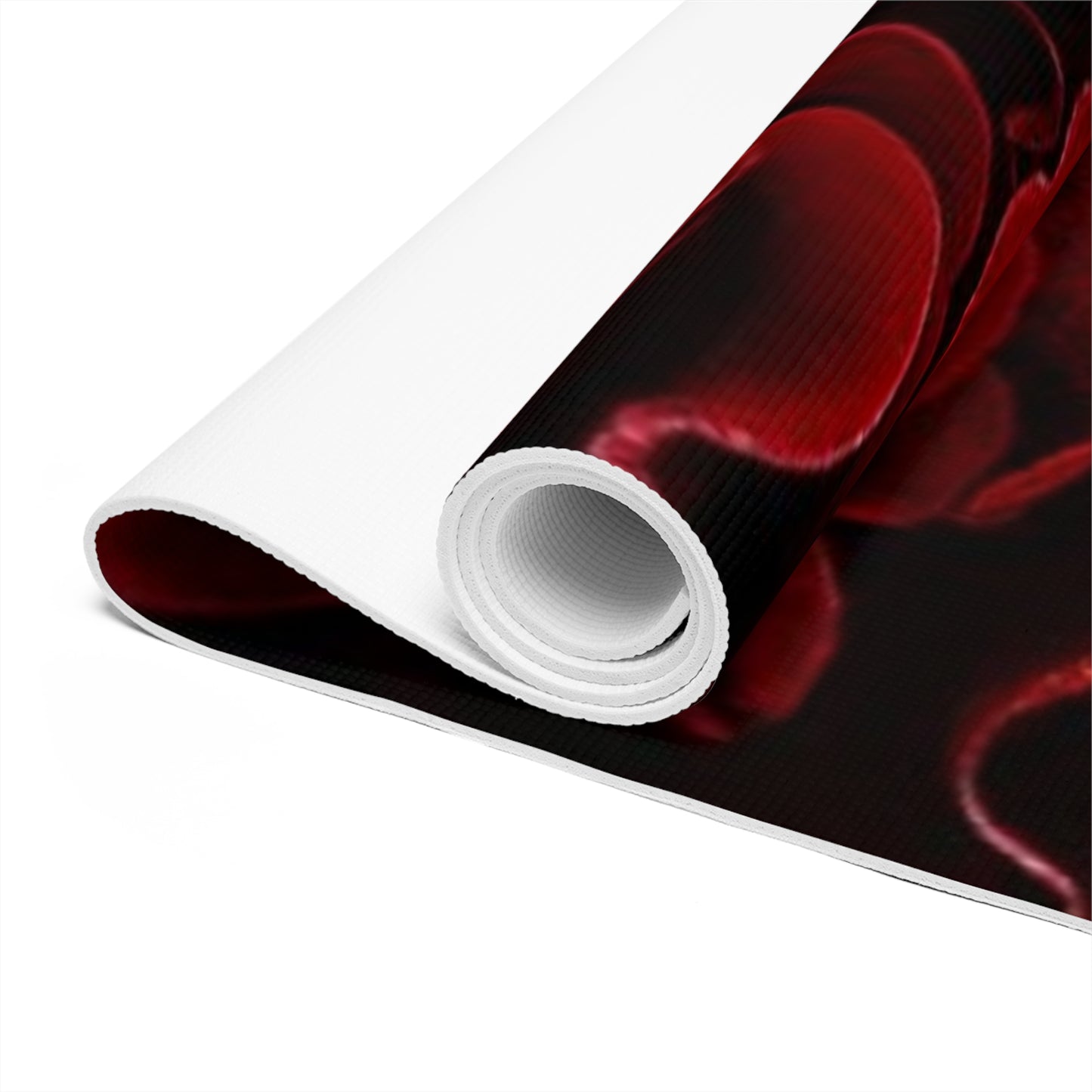 Red Roses Exercise Mat