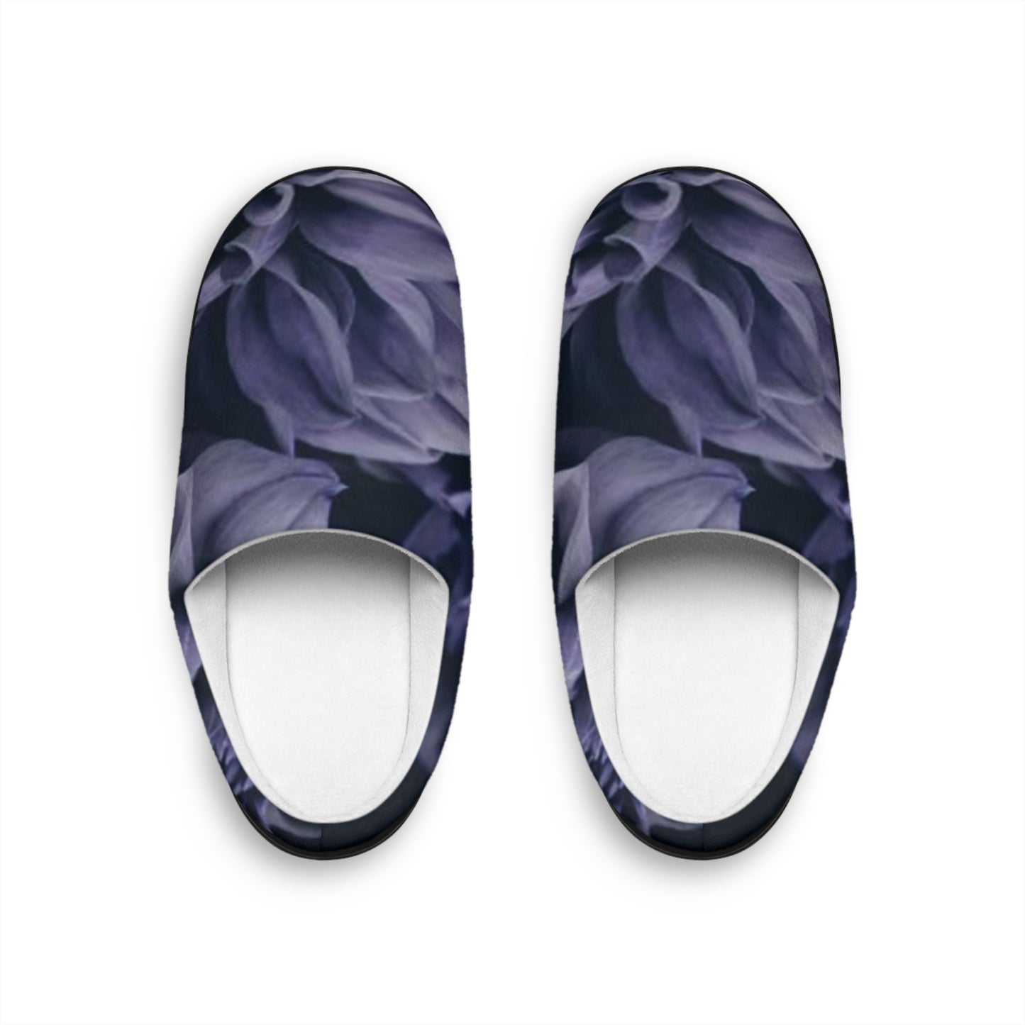 Blue Dahlia Slippers