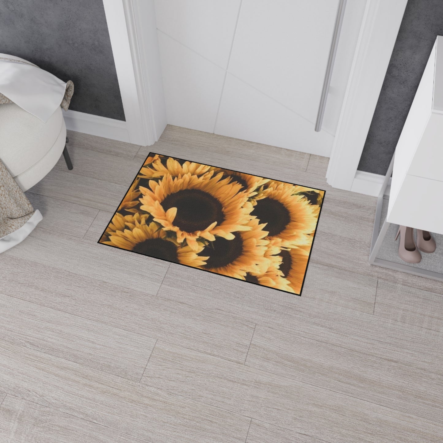 Sunflower Heavy Duty Floor Mat