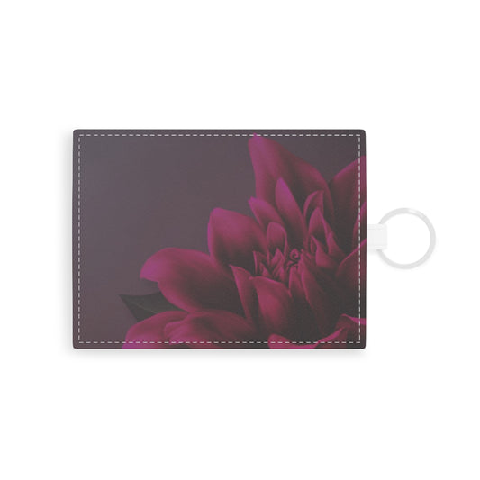 Magenta Dahlia Card Holder