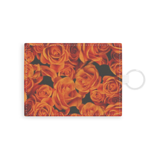 Orange Roses Card Holder