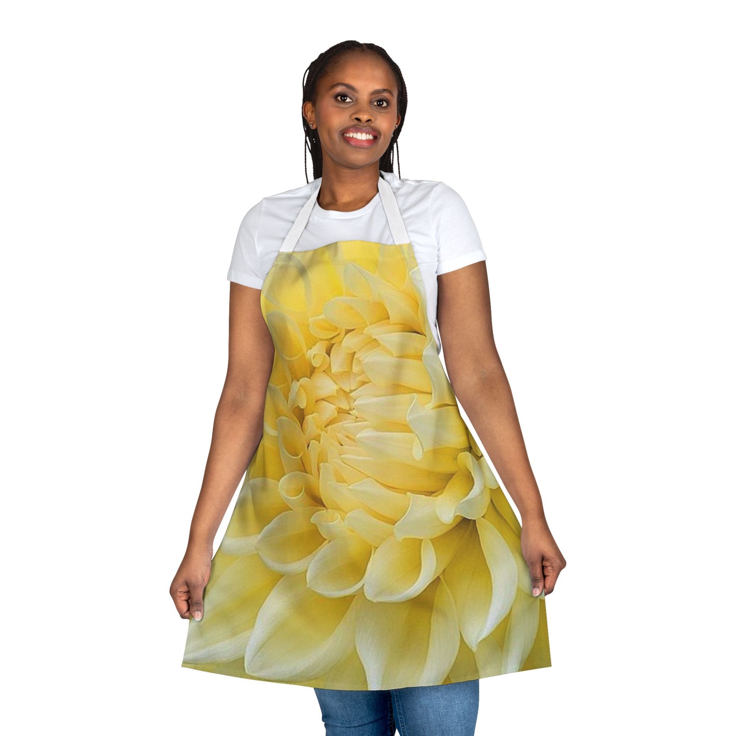 Yellow Dahlia Apron