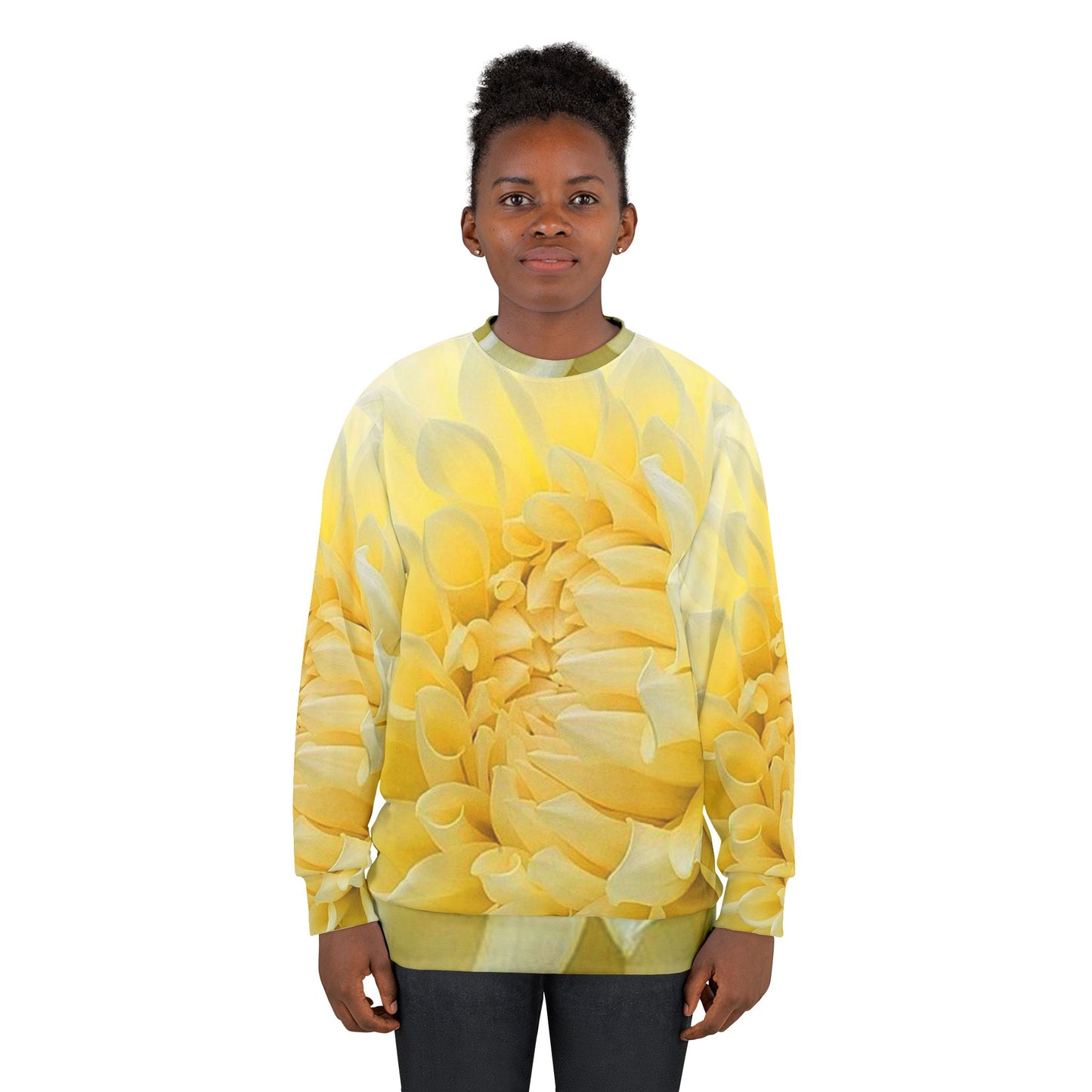 Yellow Dahlia Sweatshirt