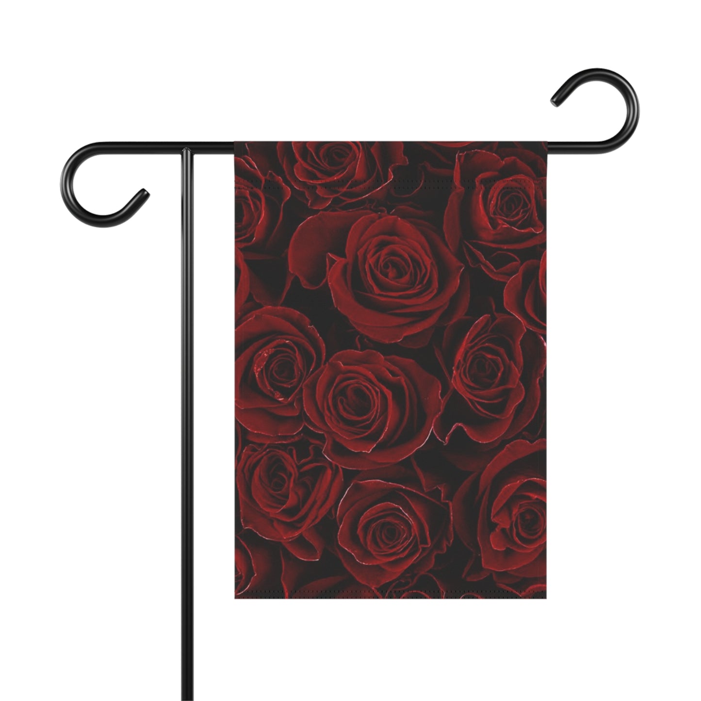 Red Roses Garden & House Banner