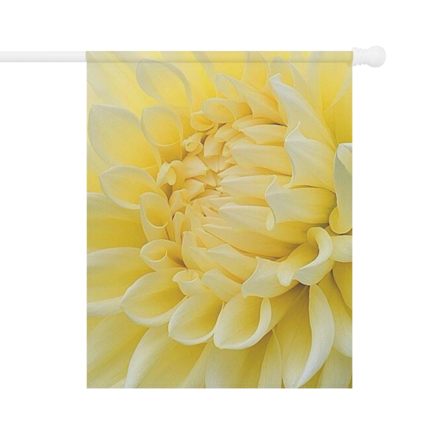 Yellow Dahlia Garden & House Banner