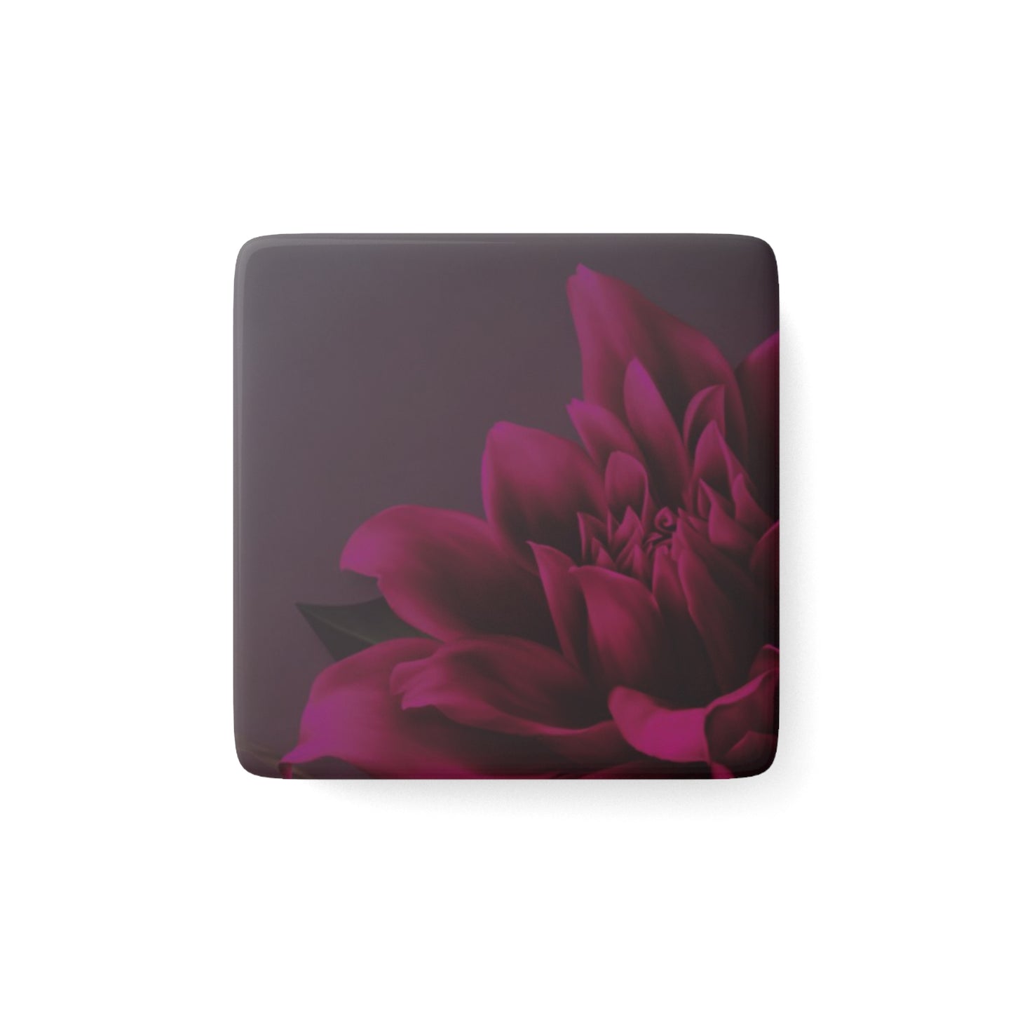 Magenta Dahlia Magnet