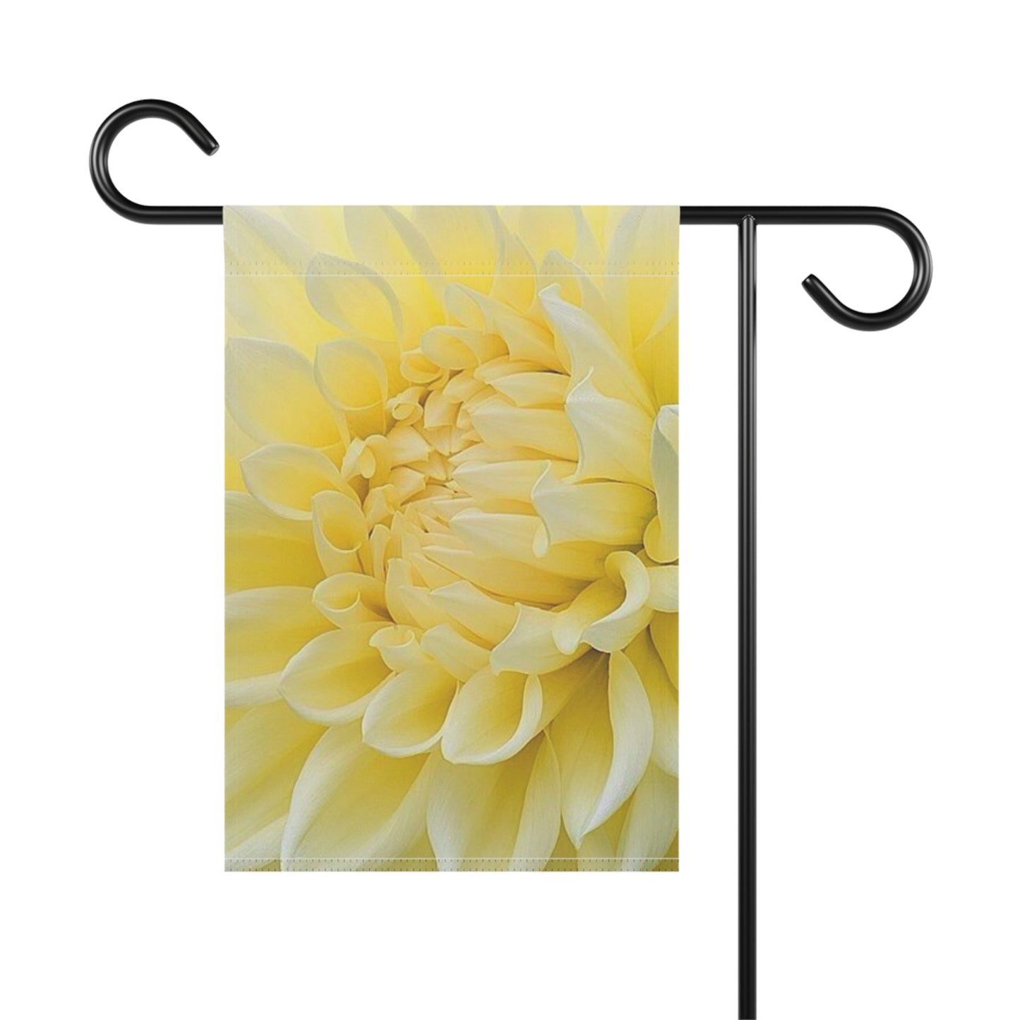 Yellow Dahlia Garden & House Banner