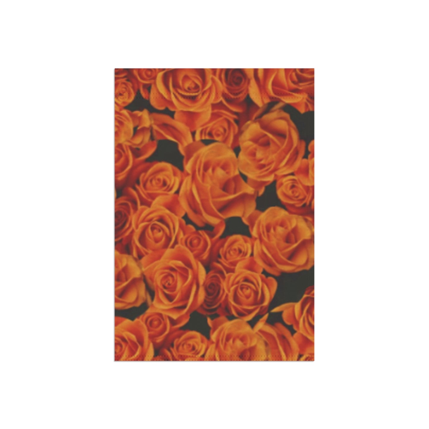 Orange Roses Garden & House Banner