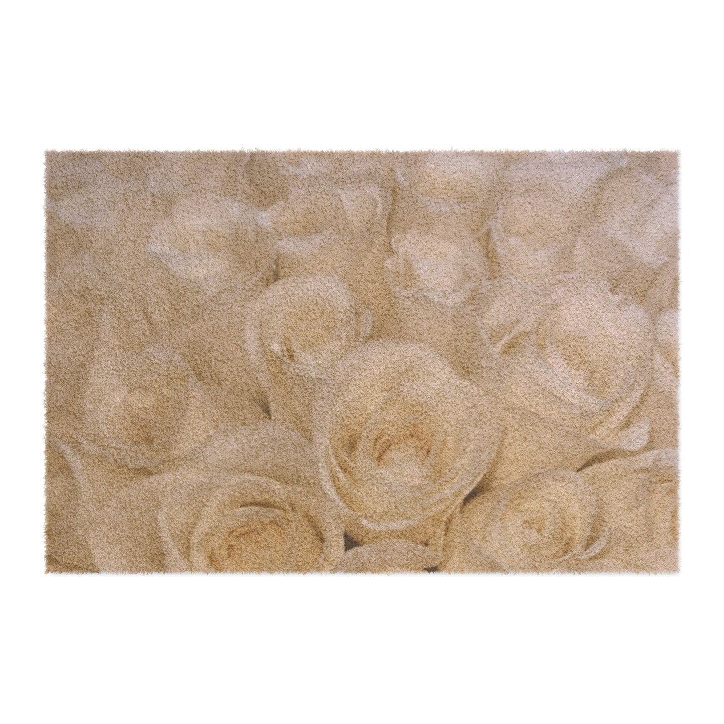 White Roses Doormat