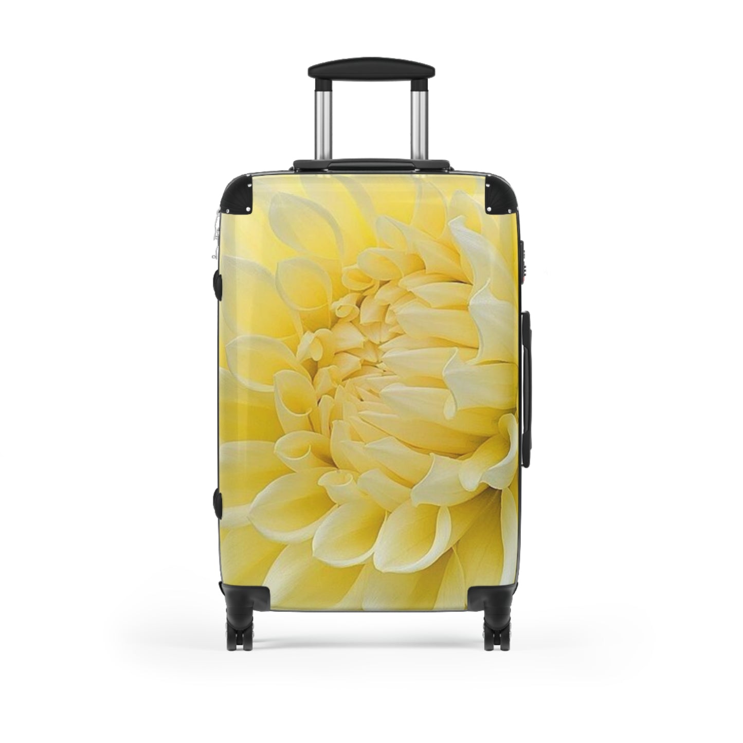 Yellow Dahlia Suitcase