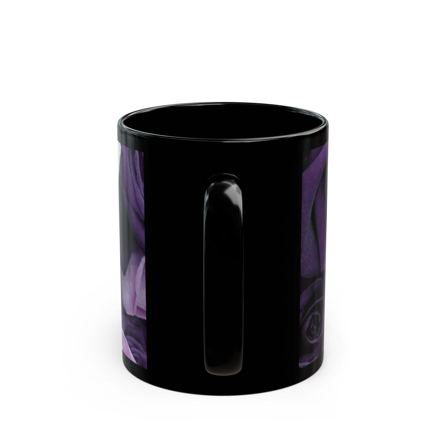 Purple Roses Mug