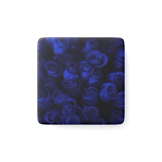 Dark Blue Roses Magnet