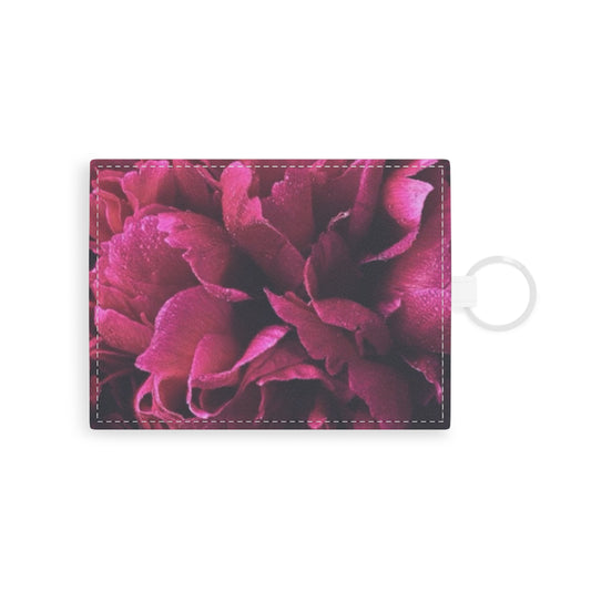 Magenta Floral Card Holder