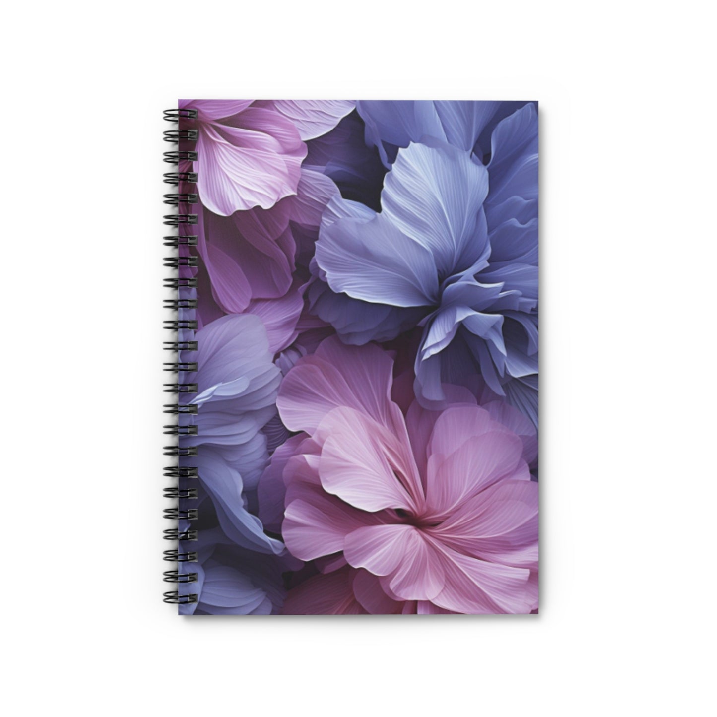 Floral Flow Spiral Notebook - Ruled Line